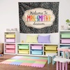 image:imageCustomize Classroom Tapestry Decor Custom Composition Notebook Welcome Teachers Name Classrooms Banner Custom Classroom Tapestries Welcome To My Class Wall Hanging Kindergarten Learning Design 1Design 11