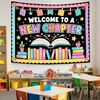 image:imageCustomize Classroom Tapestry Decor Custom Composition Notebook Welcome Teachers Name Classrooms Banner Custom Classroom Tapestries Welcome To My Class Wall Hanging Kindergarten Learning Design 117