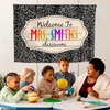 image:imageCustomize Classroom Tapestry Decor Custom Composition Notebook Welcome Teachers Name Classrooms Banner Custom Classroom Tapestries Welcome To My Class Wall Hanging Kindergarten Learning Design 1Design 11