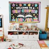 image:imageCustomize Classroom Tapestry Decor Custom Composition Notebook Welcome Teachers Name Classrooms Banner Custom Classroom Tapestries Welcome To My Class Wall Hanging Kindergarten Learning Design 117