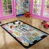 image:imageMathematics Education Rug  School Math Formulas Area Rugs for Playroom Classroom Educational Learning Rugs Carpet for Boys Girls Room Rugs Decor Math Teacher DecorMath D12