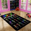 image:imageMathematics Education Rug  School Math Formulas Area Rugs for Playroom Classroom Educational Learning Rugs Carpet for Boys Girls Room Rugs Decor Math Teacher DecorMath D9