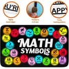 image:imageMathematics Education Rug  School Math Formulas Area Rugs for Playroom Classroom Educational Learning Rugs Carpet for Boys Girls Room Rugs Decor Math Teacher DecorMath D6