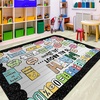 image:imageMathematics Education Rug  School Math Formulas Area Rugs for Playroom Classroom Educational Learning Rugs Carpet for Boys Girls Room Rugs Decor Math Teacher DecorMath D12