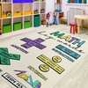 image:imageMathematics Education Rug  School Math Formulas Area Rugs for Playroom Classroom Educational Learning Rugs Carpet for Boys Girls Room Rugs Decor Math Teacher DecorMath D4