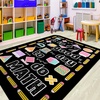 image:imageMathematics Education Rug  School Math Formulas Area Rugs for Playroom Classroom Educational Learning Rugs Carpet for Boys Girls Room Rugs Decor Math Teacher DecorMath D11