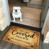 image:imagePersonalized Christian Welcome Mat As for me and My House We Will Serve The Lord Doormat Religious Prayers Thought Door Mat Outdoor Indoor Print with Family Name Entryway Decor The LordCovered