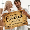image:imagePersonalized Christian Welcome Mat As for me and My House We Will Serve The Lord Doormat Religious Prayers Thought Door Mat Outdoor Indoor Print with Family Name Entryway Decor The LordCovered