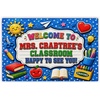 image:imagePersonalized Classroom Doormat 3D Effect Doormat for Classroom Decor Custom Notebook Floor Mat Back to School Door Mat for Preschool Elementary Teacher Gift9