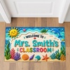 image:imagePersonalized Classroom Doormat 3D Effect Doormat for Classroom Decor Custom Notebook Floor Mat Back to School Door Mat for Preschool Elementary Teacher Gift5