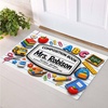 image:imagePersonalized Classroom Doormat 3D Effect Doormat for Classroom Decor Custom Notebook Floor Mat Back to School Door Mat for Preschool Elementary Teacher Gift7