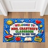 image:imagePersonalized Classroom Doormat 3D Effect Doormat for Classroom Decor Custom Notebook Floor Mat Back to School Door Mat for Preschool Elementary Teacher Gift9
