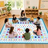 image:imagePersonalized Classroom Rug for Teachers Pink Checkered Gingham Classroom Carpet for Preschool Daycare Reading Corner  Custom Teacher Name Kindergarten Welcome Rug Back to School Decor 1 A4A7