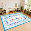 image:imagePersonalized Classroom Rug for Teachers Pink Checkered Gingham Classroom Carpet for Preschool Daycare Reading Corner  Custom Teacher Name Kindergarten Welcome Rug Back to School Decor 1 A4A7