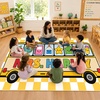 image:imagePersonalized Classroom Rug for Teachers Pink Checkered Gingham Classroom Carpet for Preschool Daycare Reading Corner  Custom Teacher Name Kindergarten Welcome Rug Back to School Decor 1 A4A6