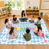 image:imagePersonalized Classroom Rug for Teachers Pink Checkered Gingham Classroom Carpet for Preschool Daycare Reading Corner  Custom Teacher Name Kindergarten Welcome Rug Back to School Decor 1 A4A1