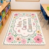 image:imagePersonalized Classroom Rug for Teachers Pink Checkered Gingham Classroom Carpet for Preschool Daycare Reading Corner  Custom Teacher Name Kindergarten Welcome Rug Back to School Decor 1 A4A4