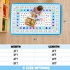 image:imagePersonalized Classroom Rug for Teachers Pink Checkered Gingham Classroom Carpet for Preschool Daycare Reading Corner  Custom Teacher Name Kindergarten Welcome Rug Back to School Decor 1 A4A7