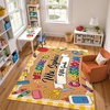 image:imagePersonalized Classroom Rug for Teachers Pink Checkered Gingham Classroom Carpet for Preschool Daycare Reading Corner  Custom Teacher Name Kindergarten Welcome Rug Back to School Decor 1 A4A5