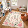 image:imagePersonalized Classroom Rug for Teachers Pink Checkered Gingham Classroom Carpet for Preschool Daycare Reading Corner  Custom Teacher Name Kindergarten Welcome Rug Back to School Decor 1 A4A4