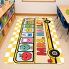 image:imagePersonalized Classroom Rug for Teachers Pink Checkered Gingham Classroom Carpet for Preschool Daycare Reading Corner  Custom Teacher Name Kindergarten Welcome Rug Back to School Decor 1 A4A6