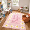 image:imagePersonalized Classroom Rug for Teachers Pink Checkered Gingham Classroom Carpet for Preschool Daycare Reading Corner  Custom Teacher Name Kindergarten Welcome Rug Back to School Decor 1 A4A2