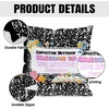 image:imagePersonalized Composition Notebook Pillow Cover 18x18 inch School Pillows Notebook Paper Pattern Throw Pillow Case with Name Pencil Pillows for Classroom Decor Back to School Gifts NOTEBOOKDS09Notebookds08