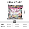 image:imagePersonalized Composition Notebook Pillow Cover 18x18 inch School Pillows Notebook Paper Pattern Throw Pillow Case with Name Pencil Pillows for Classroom Decor Back to School Gifts NOTEBOOKDS09Notebookds07