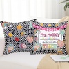 image:imagePersonalized Composition Notebook Pillow Cover 18x18 inch School Pillows Notebook Paper Pattern Throw Pillow Case with Name Pencil Pillows for Classroom Decor Back to School Gifts NOTEBOOKDS09Notebookds07