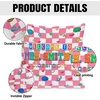image:imagePersonalized Composition Notebook Pillow Cover 18x18 inch School Pillows Notebook Paper Pattern Throw Pillow Case with Name Pencil Pillows for Classroom Decor Back to School Gifts NOTEBOOKDS09Notebookds06