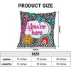 image:imagePersonalized Composition Notebook Pillow Cover 18x18 inch School Pillows Notebook Paper Pattern Throw Pillow Case with Name Pencil Pillows for Classroom Decor Back to School Gifts NOTEBOOKDS09Notebookds05