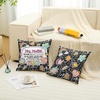 image:imagePersonalized Composition Notebook Pillow Cover 18x18 inch School Pillows Notebook Paper Pattern Throw Pillow Case with Name Pencil Pillows for Classroom Decor Back to School Gifts NOTEBOOKDS09Notebookds02