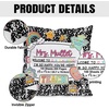image:imagePersonalized Composition Notebook Pillow Cover 18x18 inch School Pillows Notebook Paper Pattern Throw Pillow Case with Name Pencil Pillows for Classroom Decor Back to School Gifts NOTEBOOKDS09Notebookds02