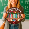 image:imagePersonalized Teacher Appreciation Gifts Teacher Door Signs Welcome Sign for Classroom Door Floral Teacher Name Sign Back to School Door Hanger Teacher Gifts from Students Wooden Plaque Floral Book