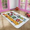 image:imagePersonalized Teacher Classroom Rug  Back to School Welcome Mat with A Plus Style  Custom Teacher Gift for Classroom Decor Composition Notebook Rugs Gift Crayon BoxAlphabet Doodle Letters