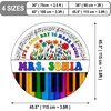 image:imagePersonalized Teacher Round Rug with Name  Custom Composition Notebook Carpet for Reading Corner Classroom  Soft Area Mat with Crayon Gift for Teachers Kids Floor Mat Music NoteMusic Note