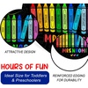 image:imagePersonalized Teacher Round Rug with Name  Custom Composition Notebook Carpet for Reading Corner Classroom  Soft Area Mat with Crayon Gift for Teachers Kids Floor Mat Music NotePencils