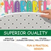 image:imagePersonalized Teacher Round Rug with Name  Custom Composition Notebook Carpet for Reading Corner Classroom  Soft Area Mat with Crayon Gift for Teachers Kids Floor Mat Music NotePolka Dot Style