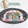 image:imagePersonalized Teacher Round Rug with Name  Custom Composition Notebook Carpet for Reading Corner Classroom  Soft Area Mat with Crayon Gift for Teachers Kids Floor Mat Music NoteNotebook Floral