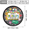 image:imagePersonalized Teacher Round Rug with Name  Custom Composition Notebook Carpet for Reading Corner Classroom  Soft Area Mat with Crayon Gift for Teachers Kids Floor Mat Music NoteCute Notebook