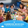 image:imagePersonalized Teacher Round Rug with Name  Custom Composition Notebook Carpet for Reading Corner Classroom  Soft Area Mat with Crayon Gift for Teachers Kids Floor Mat Music NoteCute Notebook