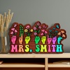 image:imagePersonalized Welcome Door Sign for Classroom  Custom Teacher Name Sign Classroom Door Sign Back To School Decoration Teacher Signs for Classroom Custom Name TeacherSign Language