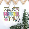 image:imagePersonalized Welcome Door Sign for Classroom  Custom Teacher Name Sign Classroom Door Sign Back To School Decoration Teacher Signs for Classroom Custom Name TeacherAlphabet