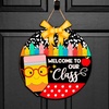 image:imagePersonalized Welcome Door Sign for Classroom  Custom Teacher Name Sign Classroom Door Sign Back To School Decoration Teacher Signs for Classroom Custom Name TeacherWelcome to