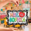 image:imagePersonalized Welcome Door Sign for Classroom  Custom Teacher Name Sign Classroom Door Sign Back To School Decoration Teacher Signs for Classroom Custom Name TeacherComposition Notebook