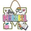 image:imagePersonalized Welcome Door Sign for Classroom  Custom Teacher Name Sign Classroom Door Sign Back To School Decoration Teacher Signs for Classroom Custom Name TeacherAlphabet