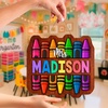 image:imagePersonalized Welcome Door Sign for Classroom  Custom Teacher Name Sign Classroom Door Sign Back To School Decoration Teacher Signs for Classroom Custom Name TeacherPencils