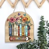 image:imagePersonalized Welcome Door Sign for Classroom  Custom Teacher Name Sign Classroom Door Sign Back To School Decoration Teacher Signs for Classroom Custom Name TeacherFlowers and Books Style