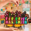 image:imagePersonalized Welcome Door Sign for Classroom  Custom Teacher Name Sign Classroom Door Sign Back To School Decoration Teacher Signs for Classroom Custom Name TeacherSign Language