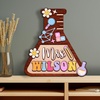 image:imagePersonalized Welcome Door Sign for Classroom  Custom Teacher Name Sign Classroom Door Sign Back To School Decoration Teacher Signs for Classroom Custom Name TeacherScience Style